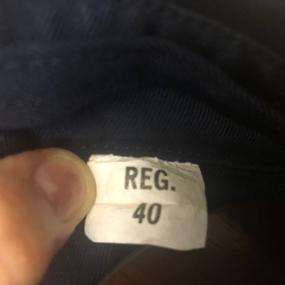 Vintage Air Force 1980's bomber jacket 40 R great condition dark navy - Picture 9 of 9